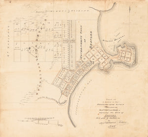 Plan of a Portion of the Goodridge-Leigh Estate Divided into Allotments and Farms Adjoining the Town of Broulee