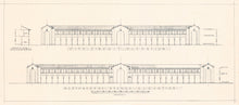 Load image into Gallery viewer, Melbourne and Sydney Building City Circuit Elevation, 1927
