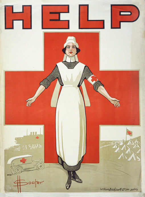 World War One recruitment poster: Help